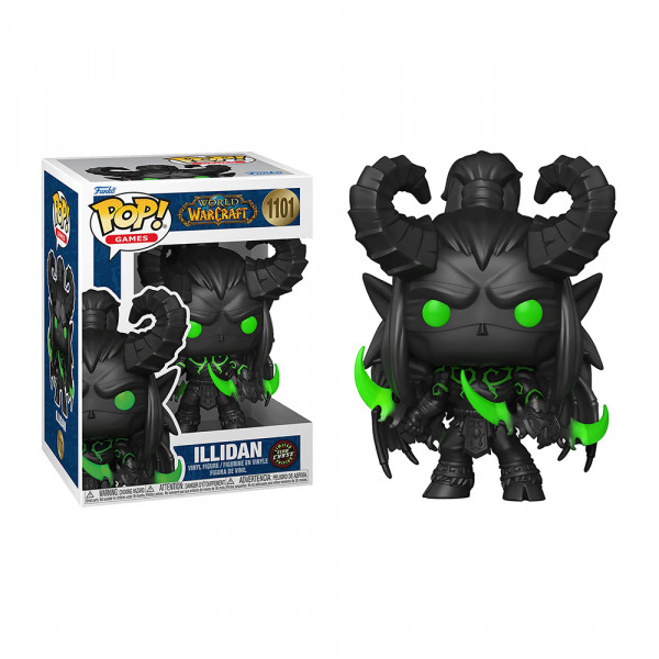 Funko POP! Games World of Warcraft: Illidan (1101) (Chase Glow Limited Edition)